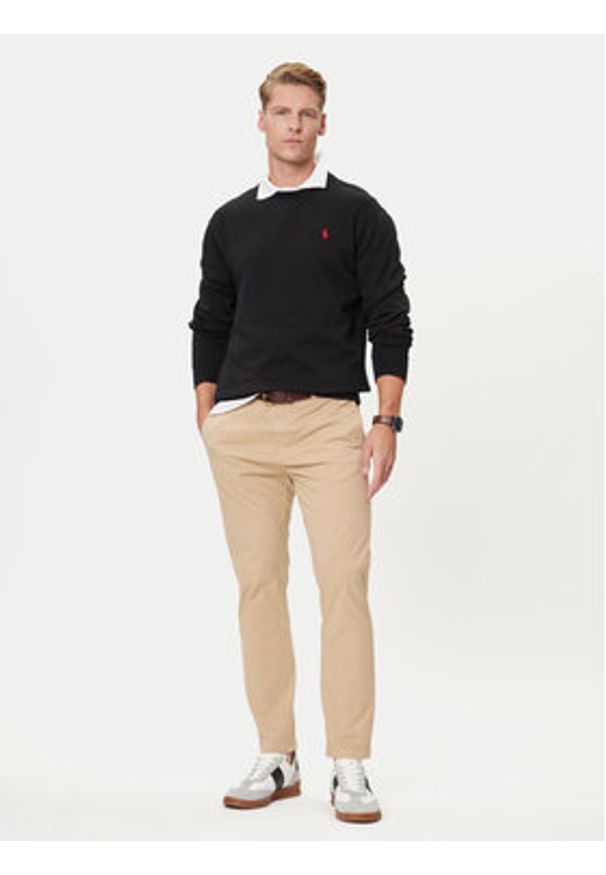 Polo Ralph Lauren Bluza 710P01523001 Czarny Regular Fit. Typ kołnierza: polo. Kolor: czarny. Materiał: bawełna