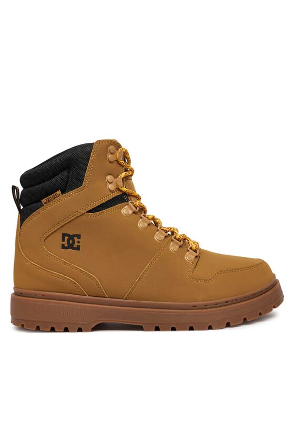 DC Shoes Trapery Peary Tr ADYB700045-WEA Brązowy. Kolor: brązowy. Materiał: skóra