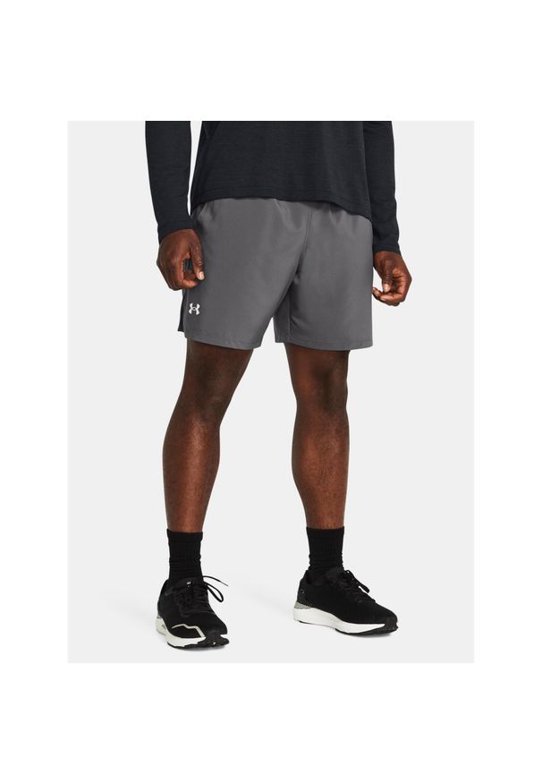 Spodenki do biegania męskie Under Armour Launch 7". Kolor: szary. Długość: krótkie. Sezon: lato