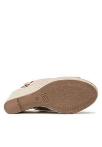 Jenny Fairy Espadryle LS5242-02 Beżowy. Kolor: beżowy. Materiał: materiał #3