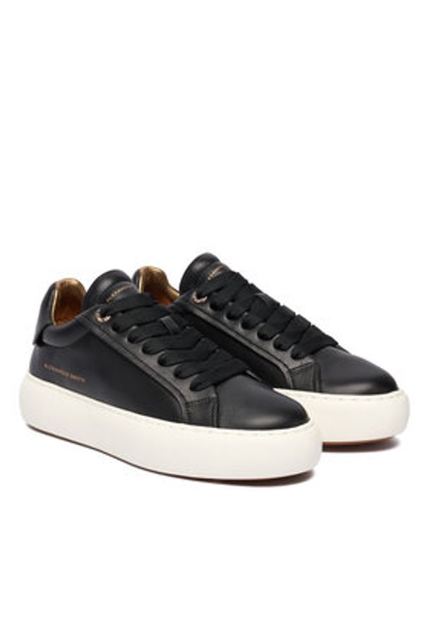Alexander Smith Sneakersy Soho ASBCSOW-3560-BLK Czarny. Kolor: czarny. Materiał: skóra