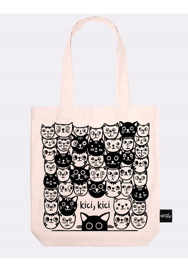 Nadwyraz.com - Torba Kici kici ecru