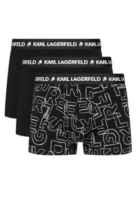 Karl Lagerfeld - KARL LAGERFELD Komplet bokserek A3M47014 Czarny. Kolor: czarny. Materiał: bawełna #1