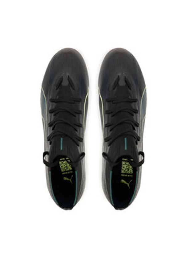 Puma Buty do piłki nożnej Ultra 6 Match+ Fg/Ag 108524 02 Czarny. Kolor: czarny. Materiał: materiał