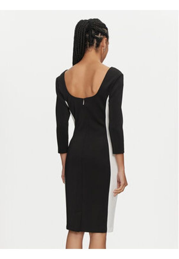 Calvin Klein Sukienka codzienna K20K207469 Czarny Slim Fit. Okazja: na co dzień. Kolor: czarny. Materiał: syntetyk. Typ sukienki: proste. Styl: casual