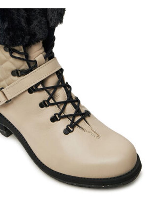 Rossignol Trzewiki 1907 Megeve RNMW360 Écru. Materiał: skóra