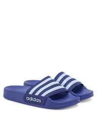 Adidas - adidas Klapki adilette JP5782 Granatowy. Kolor: niebieski. Materiał: syntetyk #4