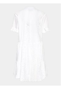 Iconique Sukienka letnia IC23 001 Biały Regular Fit. Kolor: biały. Materiał: bawełna. Sezon: lato #5