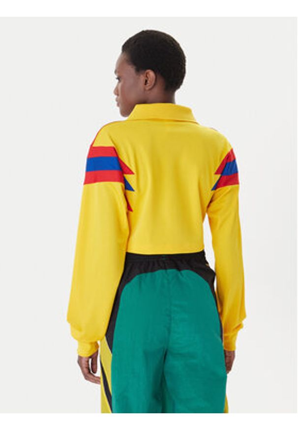 Adidas - adidas Bluzka Columbia Reconstructed Bringback KE2299 Żółty Regular Fit. Kolor: żółty. Materiał: syntetyk