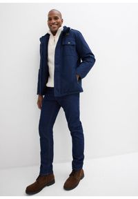 bonprix - Jeansy z elastycznymi wstawkami w talii, classic fit, prosta nogawka. Stan: podwyższony. Kolor: niebieski #2