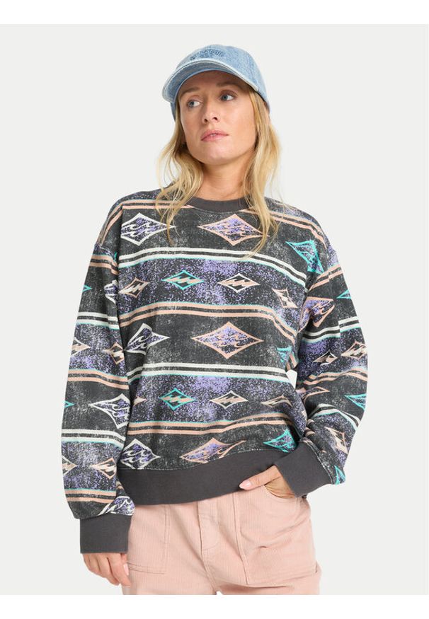 Billabong Bluza High Tides Brooklyn EBJFT00153 Szary Oversize. Kolor: szary. Materiał: bawełna