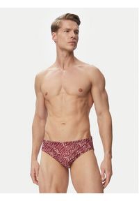 Emporio Armani Kąpielówki EM000575 AF20437 F5034 Czerwony ciemny. Kolor: czerwony. Materiał: syntetyk #6