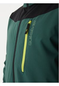 Quiksilver Kurtka snowboardowa Titano EQYTJ03513 Zielony Slim Fit. Kolor: zielony. Materiał: syntetyk. Sport: snowboard #4