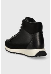 Pepe Jeans sneakersy DEAN MOLL kolor czarny PLS31533. Nosek buta: okrągły. Kolor: czarny. Materiał: guma. Szerokość cholewki: normalna. Obcas: na koturnie #2