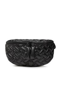 Kurt Geiger Saszetka nerka Kensington Drench Belt Bag 9317000109 Czarny. Kolor: czarny. Materiał: skóra