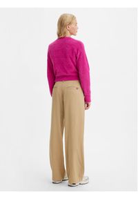Levi's® Spodnie materiałowe A46740001 Zielony Straight Fit. Kolor: zielony. Materiał: materiał