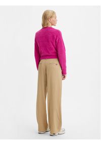 Levi's® Spodnie materiałowe A46740001 Zielony Straight Fit. Kolor: zielony. Materiał: bawełna
