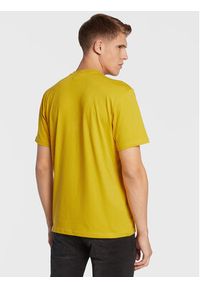 Helly Hansen T-Shirt Box 53285 Żółty Regular Fit. Kolor: żółty. Materiał: bawełna