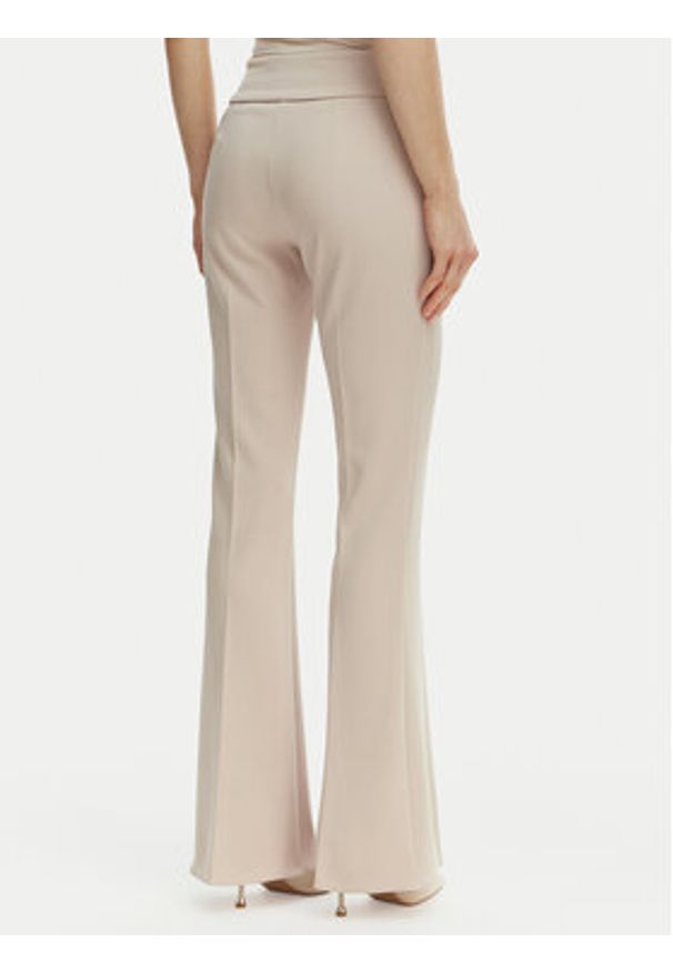 Rinascimento Spodnie materiałowe CFC0127875003 Beżowy Straight Fit. Kolor: beżowy. Materiał: syntetyk