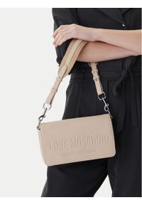 Love Moschino - LOVE MOSCHINO Torebka JC4046PP1OLE0110 Écru. Kolor: kremowy. Materiał: skórzane #1