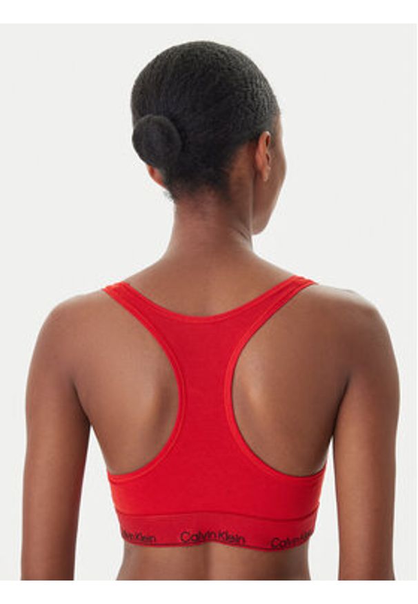 Calvin Klein Underwear Biustonosz top LV00QF8547 Czerwony. Kolor: czerwony. Materiał: bawełna