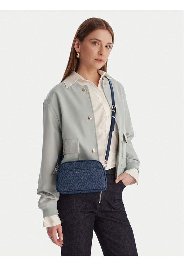 MICHAEL Michael Kors Torebka 32F5SJ6C5V Granatowy. Kolor: niebieski. Materiał: skórzane