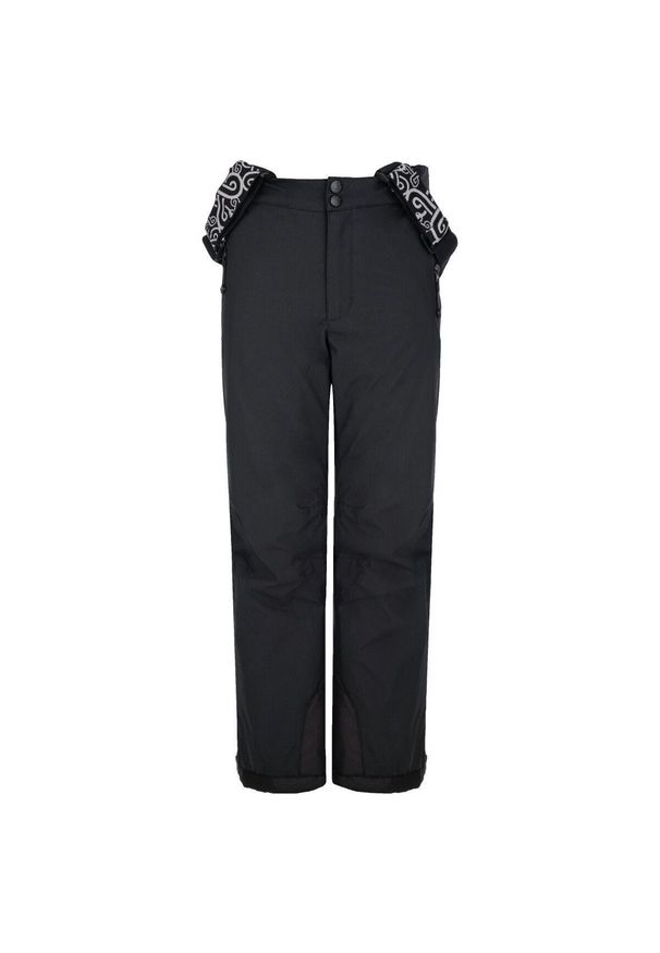 Dziecięce spodnie narciarskie Kilpi Garbone. Kolor: czarny. Sezon: zima. Sport: narciarstwo