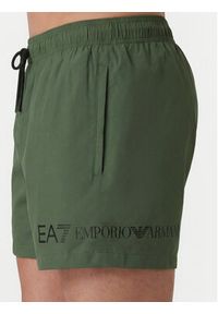 EA7 Emporio Armani Szorty kąpielowe 7M002000 AF13049 M7185 Zielony Regular Fit. Kolor: zielony. Materiał: syntetyk #3