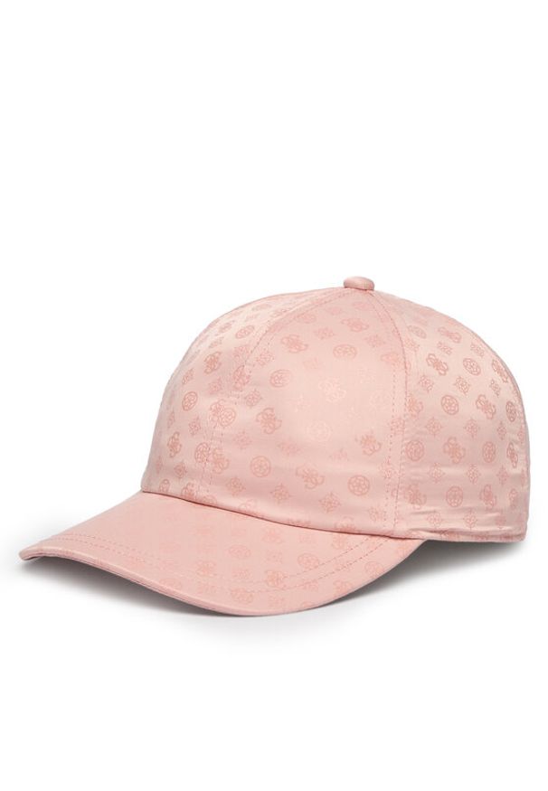 Guess Czapka z daszkiem AW5513 POL01 Różowy jasny. Kolor: różowy. Materiał: poliester