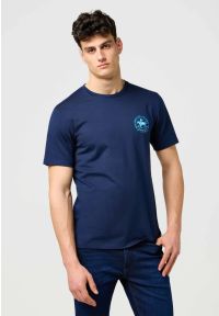Wrangler - MĘSKA KOSZULKA WRANGLER SMALL GRAPHIC TEE NAVY 112371471 #1