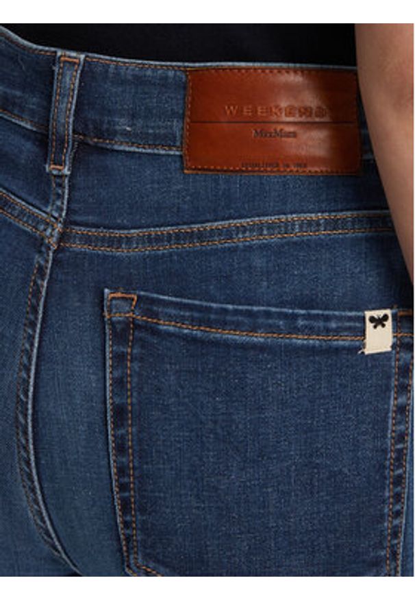 Weekend Max Mara Jeansy Cesy 2425186031 Niebieski Tapered Leg. Kolor: niebieski
