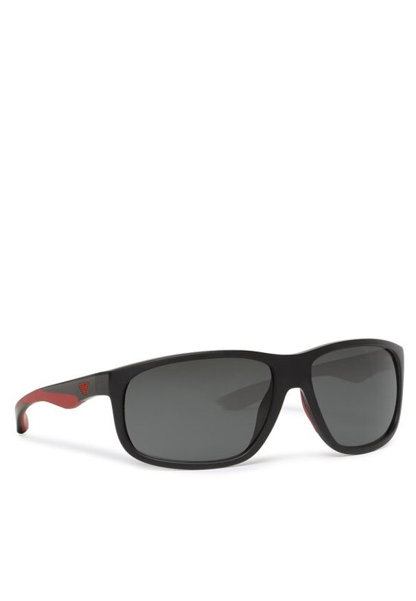 Emporio Armani Okulary przeciwsłoneczne 0EA4199U Czarny. Kolor: czarny