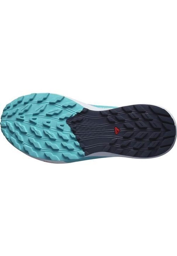 salomon - Buty do biegania damskie Salomon Sense Ride 5. Zapięcie: sznurówki. Kolor: niebieski. Materiał: materiał. Szerokość cholewki: normalna