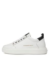 Alexander Smith Sneakersy Bond ASAZBDM3301WBK Biały. Kolor: biały. Materiał: skóra #4