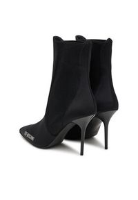 Love Moschino - LOVE MOSCHINO Botki JA21059G0NIM0000 Czarny. Kolor: czarny. Materiał: materiał #6