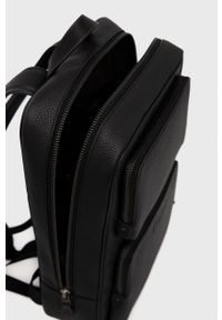 Coach plecak C5323 męski kolor czarny duży gładki. Kolor: czarny. Wzór: gładki #3
