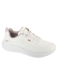 skechers - Buty sportowe Sneakersy damskie, Bobs Mode Flex. Kolor: biały. Sport: turystyka piesza #1