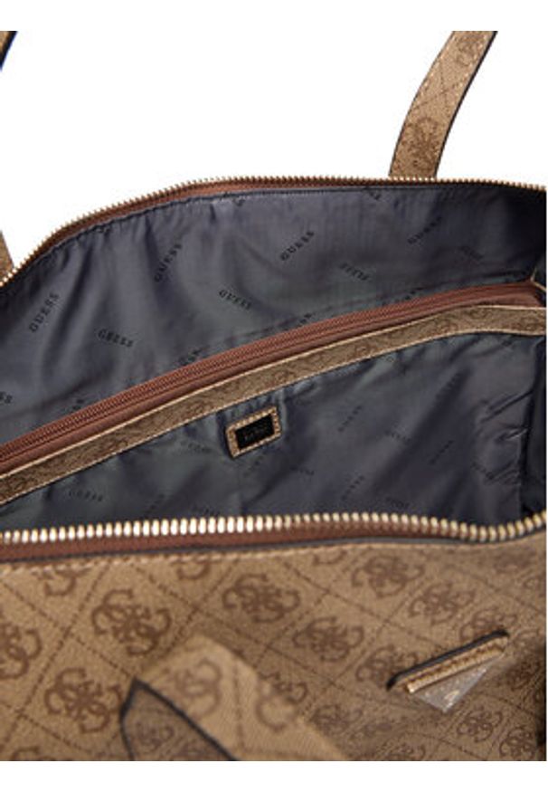 Guess Torba weekendowa Latona Travel TWLB92 11017 Brązowy. Kolor: brązowy. Materiał: skóra