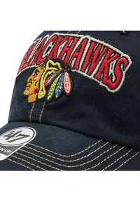 47 Brand Czapka z daszkiem Chicago Blackhawks H-TSCLA04LAP-VB Czarny. Kolor: czarny. Materiał: materiał