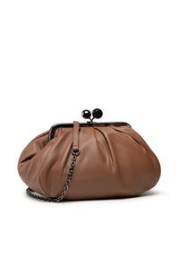 Weekend Max Mara Torebka Cubico 55160212600 Brązowy. Kolor: brązowy. Materiał: skórzane #3