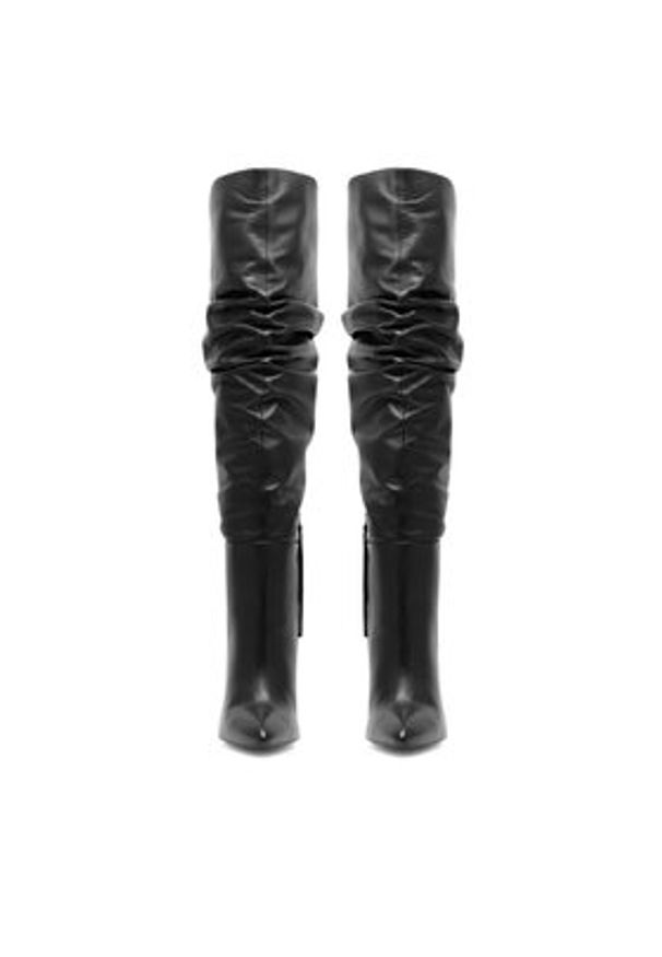 Eva Minge Kozaki MURCJA-110471 Czarny. Kolor: czarny. Materiał: skóra