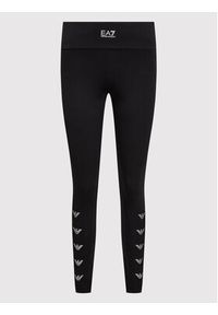 EA7 Emporio Armani Legginsy 6LTP81 TJJCZ 0200 Czarny Slim Fit. Kolor: czarny. Materiał: bawełna #2