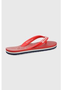 Pepe Jeans japonki pool męskie kolor czerwony. Kolor: czerwony. Materiał: materiał, guma #5