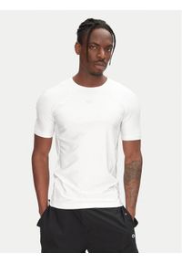 Adidas - adidas T-Shirt Fashion Cut Line JD0046 Biały Slim Fit. Kolor: biały. Materiał: syntetyk #1