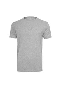 BUILD YOUR BRAND - Lekka Koszulka Unisex Dla Dorosłych Z Okrągłym Dekoltem. Kolor: szary