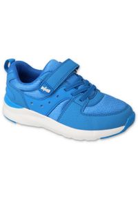Befado obuwie młodzieżowe 516Q160 niebieskie. Kolor: niebieski