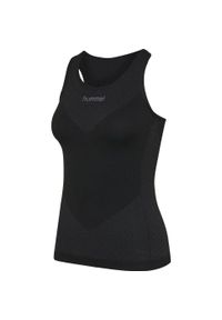 Damski tank top Hummel First Seamless. Kolor: czarny. Sport: fitness #2