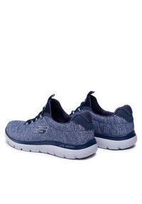 skechers - Skechers Sneakersy Forton 52813/NVY Granatowy. Kolor: niebieski. Materiał: materiał #3