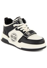 Big-Star - Buty sportowe ocieplane biało czarne Big Star OO274A158. Kolor: czarny, biały, wielokolorowy. Materiał: skóra ekologiczna #1