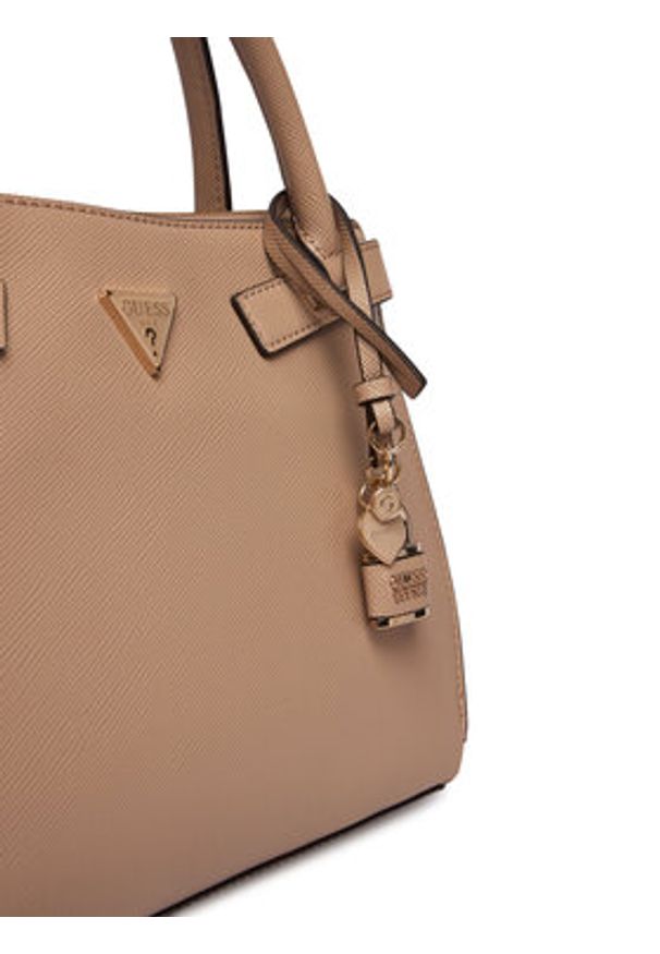 Guess Torebka Serenova HWZG80 91060 Beżowy. Kolor: beżowy. Materiał: skórzane